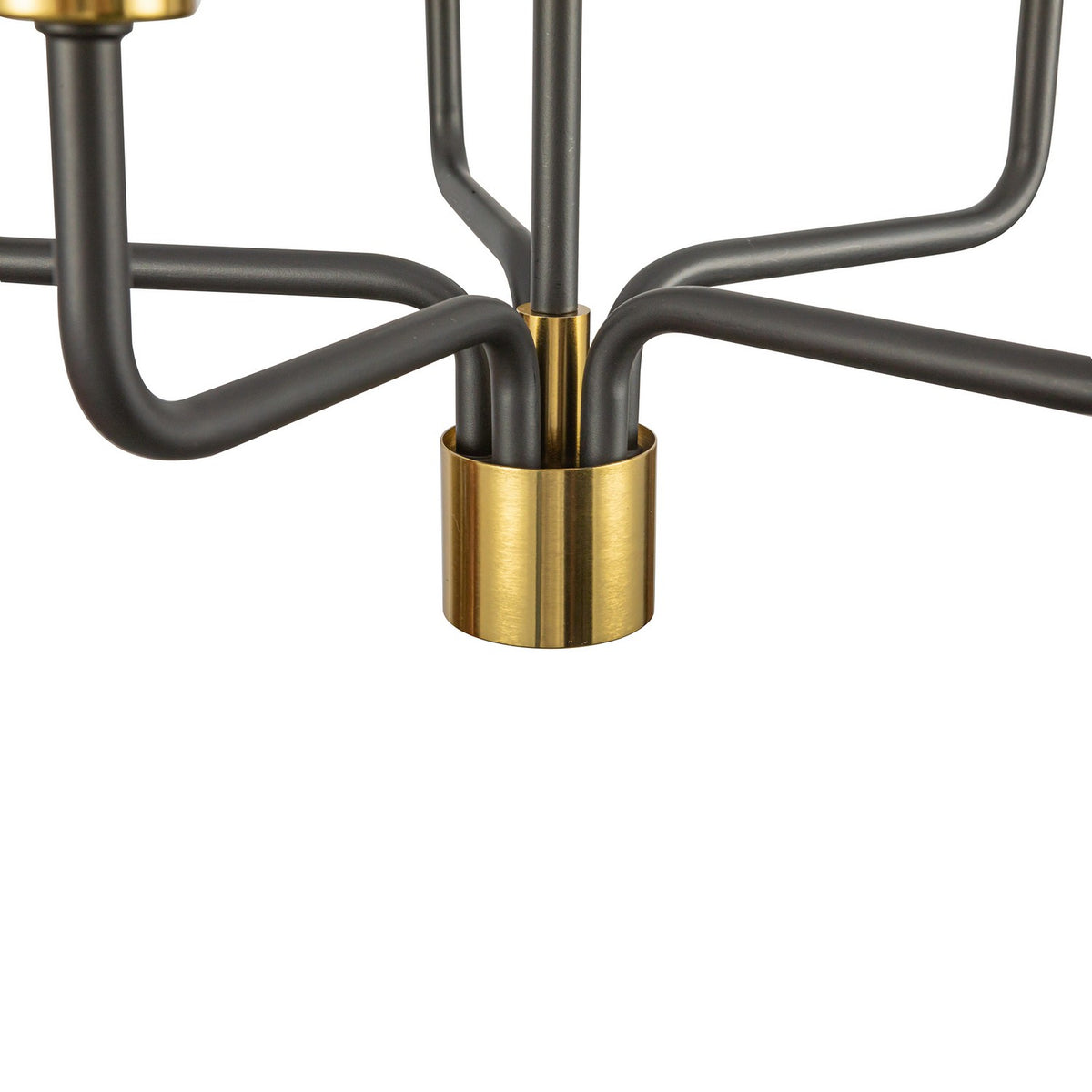 Artcraft Canada - AC12035BB - Five Light Pendant - Providence - Black, Brushed Brass