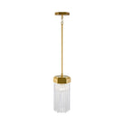 Artcraft Canada - AC12060BR - Une lampe Suspension - Emma - Laiton brossé