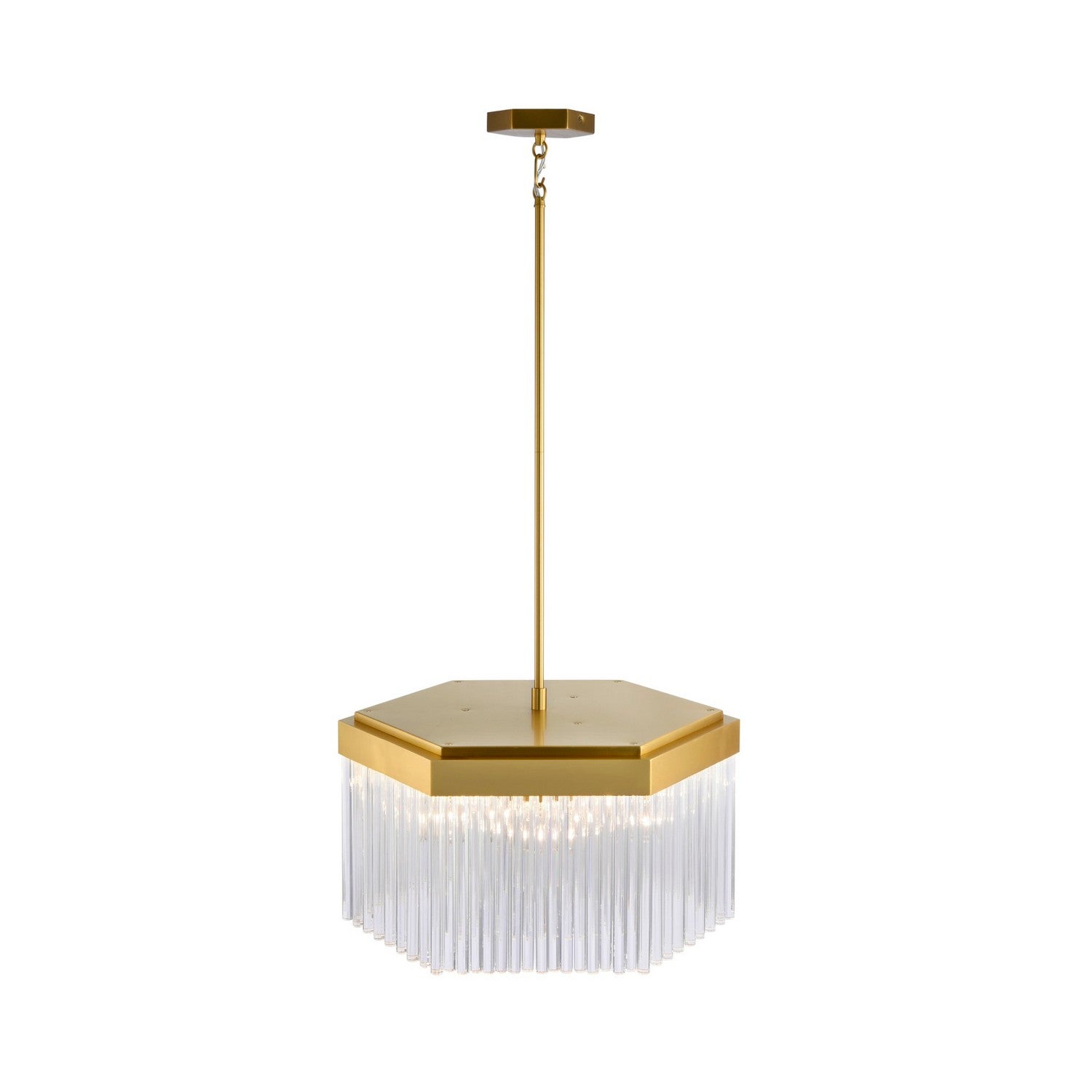 Artcraft Canada - AC12063BR - Seven Light Chandelier - Emma - Brushed Brass