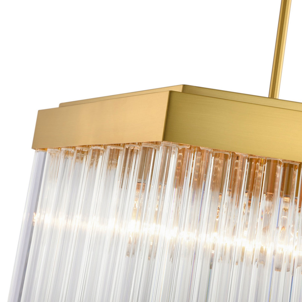 Artcraft Canada - AC12063BR - Seven Light Chandelier - Emma - Brushed Brass