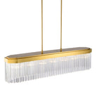 Artcraft Canada - AC12064BR - Seven Light Island Pendant - Emma - Brushed Brass