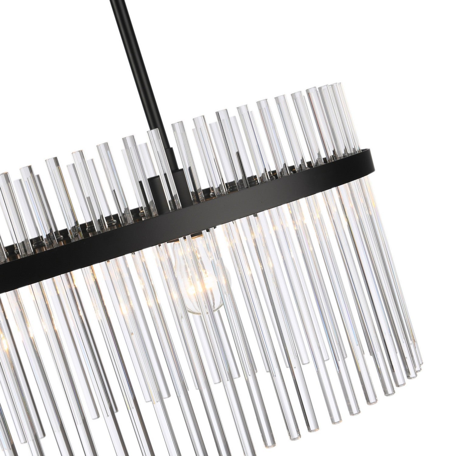Artcraft Canada - AC12082BK - Two Light Chandelier - Ava - Black
