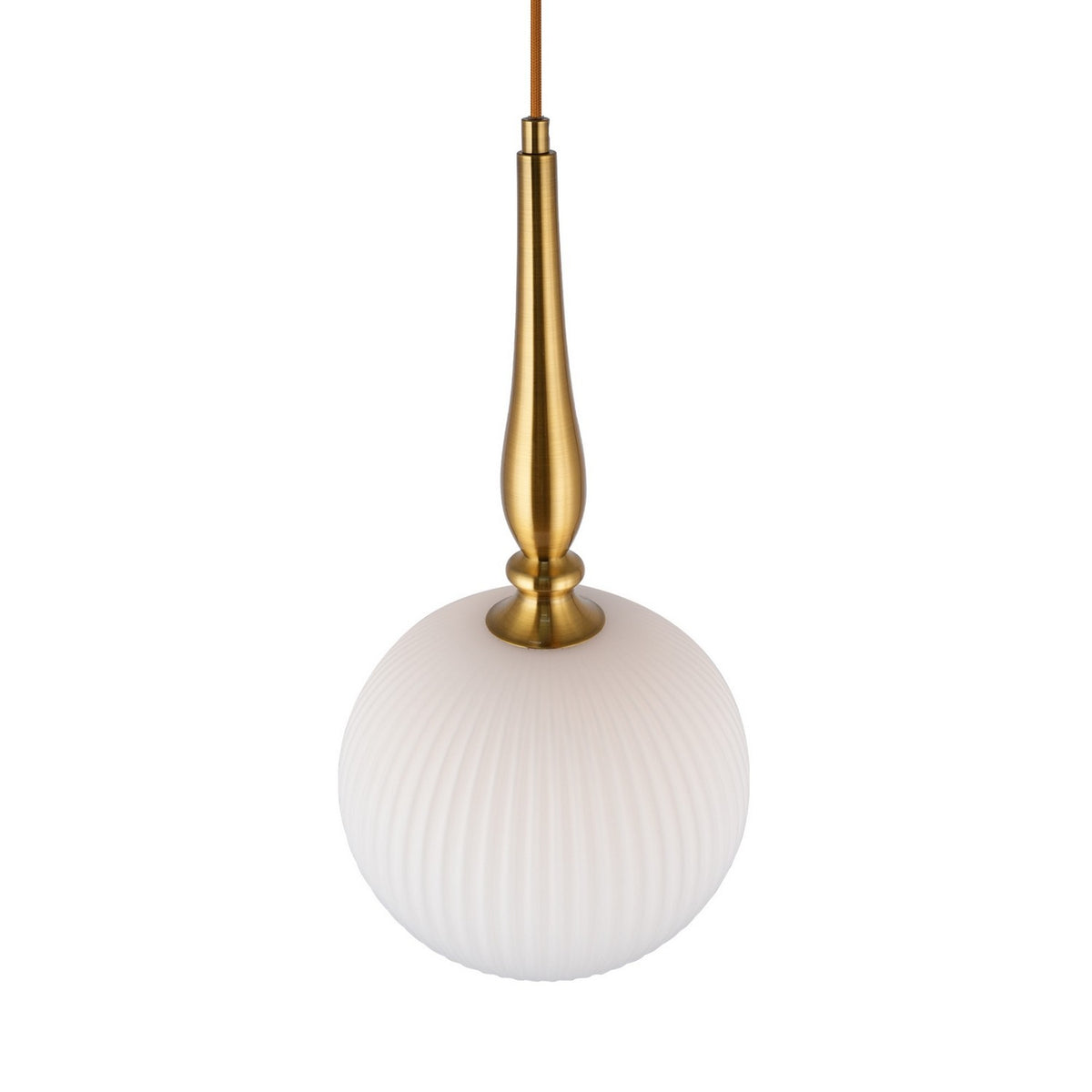 Artcraft Canada - AC12111BR - Une lampe Suspension - Kate - Laiton brossé