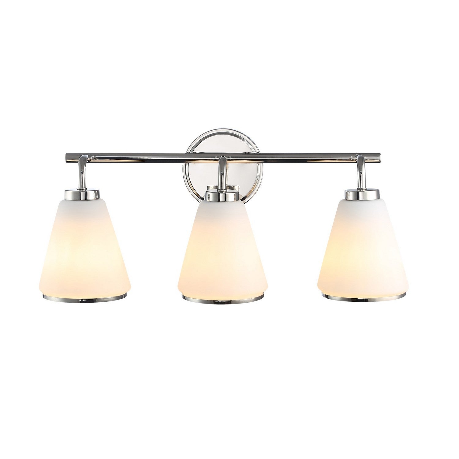 Artcraft Canada - AC12123PN - Meuble-lavabo à trois lumières - Zoey - Nickel poli