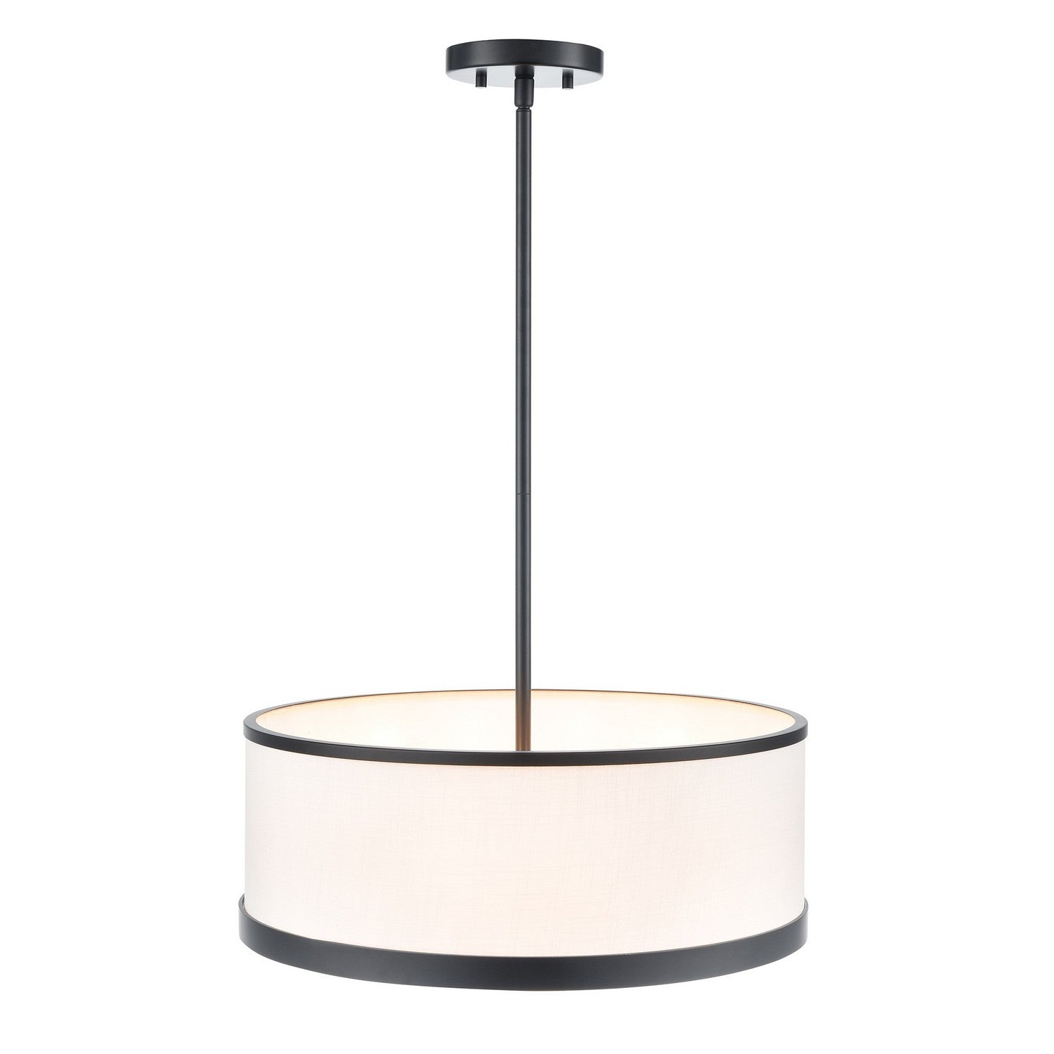 Artcraft Canada - AC12162BK - Four Light Chandelier - High Street - Black