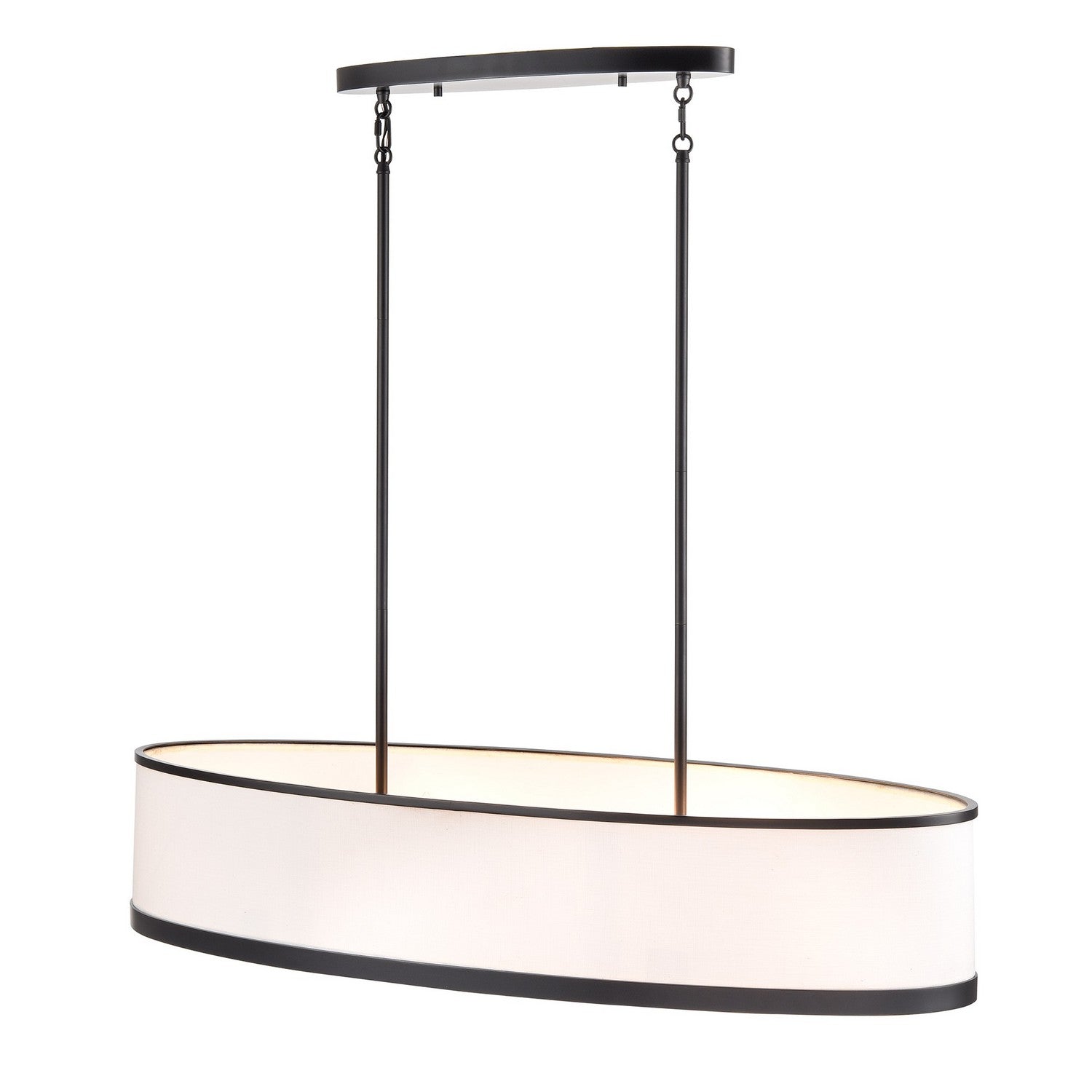 Artcraft Canada - AC12164BK - Eight Light Island Pendant - High Street - Black