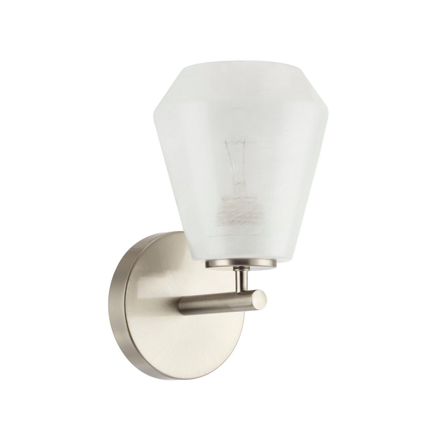 Artcraft Canada - AC12181BO - Une lumière Murale - Brooke - Nickel brossé