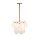 Artcraft Canada - AC12210BR - Quatre lumières Suspension - Lily - Laiton brossé