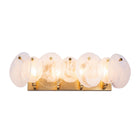 Artcraft Canada - AC12214BR - Four Light Bathroom Vanity - Lily - Brushed Brass