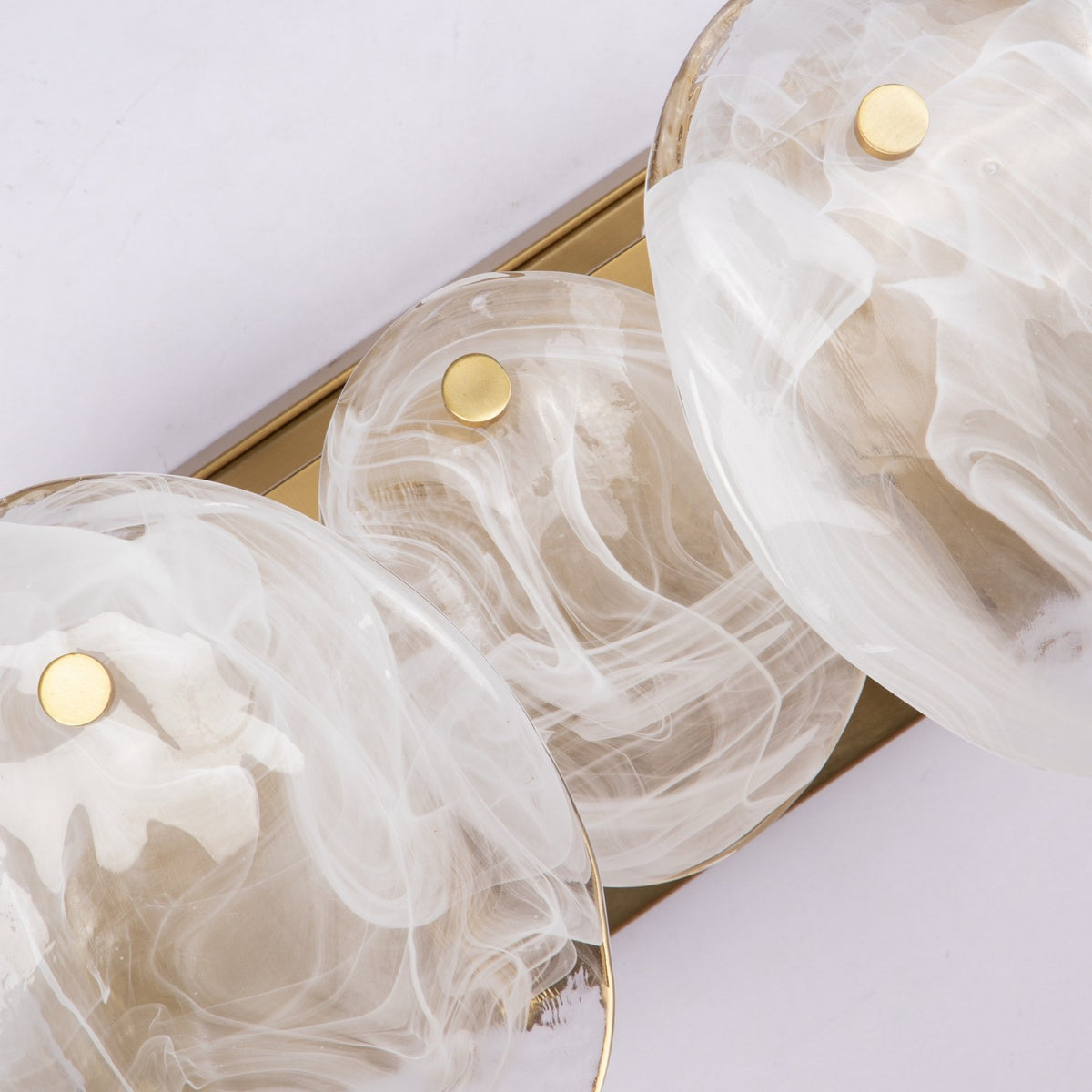 Artcraft Canada - AC12214BR - Four Light Bathroom Vanity - Lily - Brushed Brass