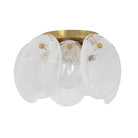 Artcraft Canada - AC12216BR - Semi-remorque à trois lumières Plafonnier - Lily - Laiton brossé