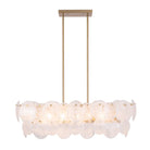 Artcraft Canada - AC12217BR - Seven Light Island Pendant - Lily - Brushed Brass