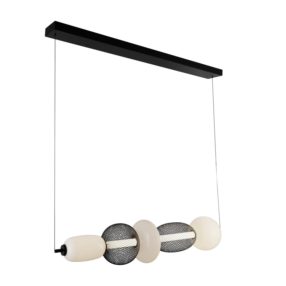 Artcraft Canada - AC7462BK - LED Island Pendant - Ace - Black