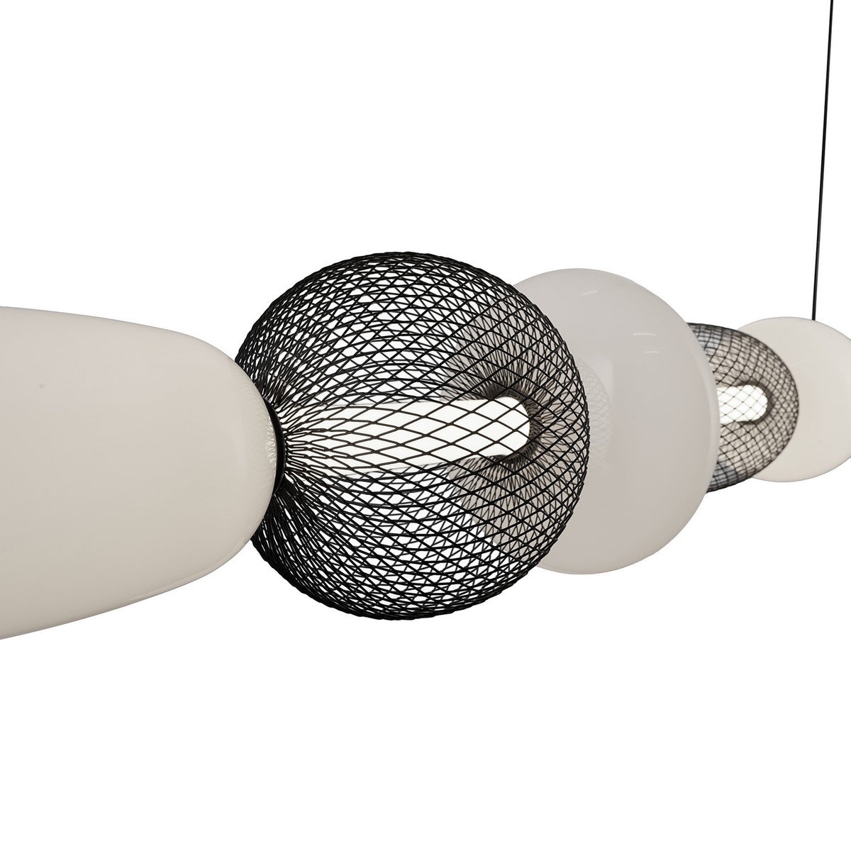 Artcraft Canada - AC7462BK - LED Island Pendant - Ace - Black