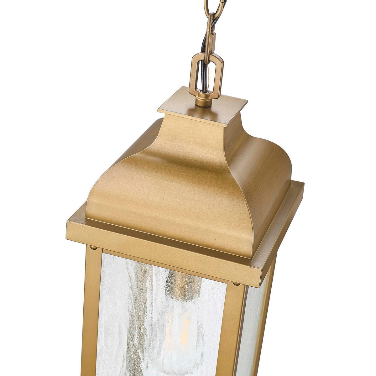 Artcraft Canada - AC8185WB - One Light Outdoor Pendant - Madrid - Weathered Brass