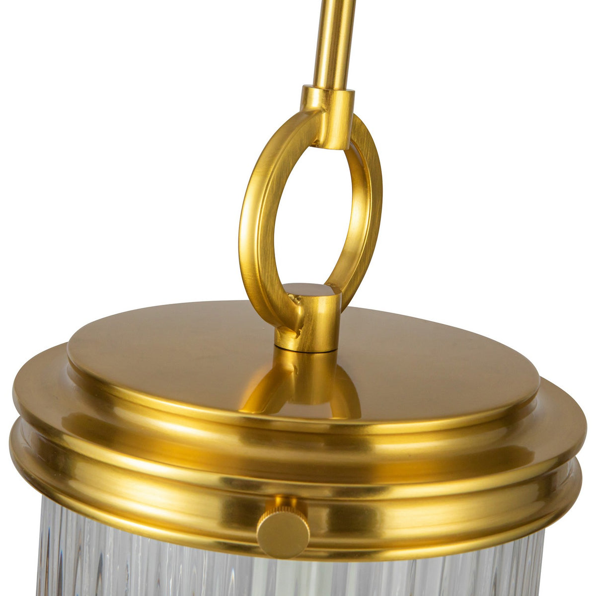 Artcraft Canada - AC12020BR - One Light Pendant - Myla - Vintage Brass