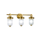 Artcraft Canada - AC12023BR - Applique murale trois lumières - Myla - Laiton vieilli