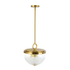 Artcraft Canada - AC12025BR - Deux lampes Suspension - Myla - Laiton vintage