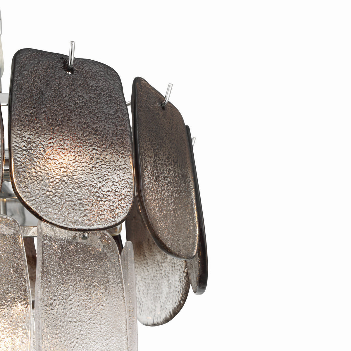 Artcraft Canada - AC12051CS - Cinq lumières Suspension - Bianca - Nickel poli, fumée cristalline