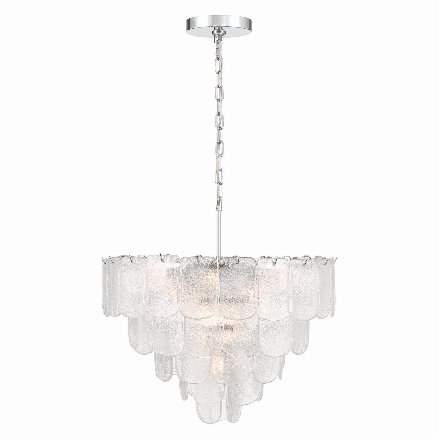 Artcraft Canada - AC12052CR - 12 Light Chandelier - Bianca - Polished Nickel, Crystalline