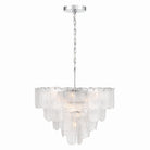 Artcraft Canada - AC12052CR - 12 Light Chandelier - Bianca - Polished Nickel, Crystalline