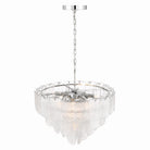 Artcraft Canada - AC12052CR - 12 Light Chandelier - Bianca - Polished Nickel, Crystalline