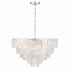 Artcraft Canada - AC12053CR - 19 Light Chandelier - Bianca - Polished Nickel, Crystalline