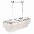 Artcraft Canada - AC12054CR - 12 Light Island Pendant - Bianca - Polished Nickel, Crystalline