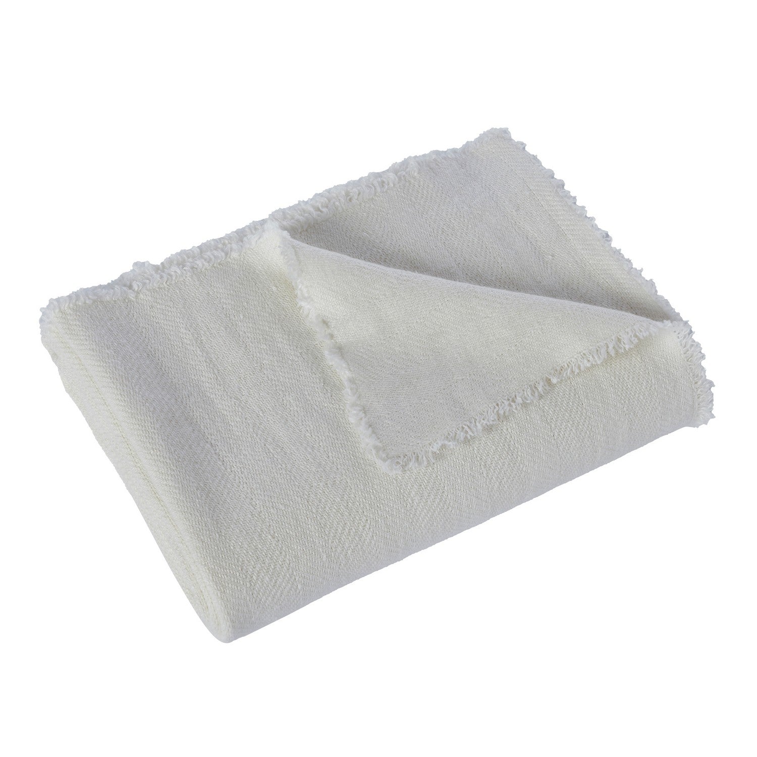 Renwil Canada - THR1013 - Blanket - Ragusa - Ivory