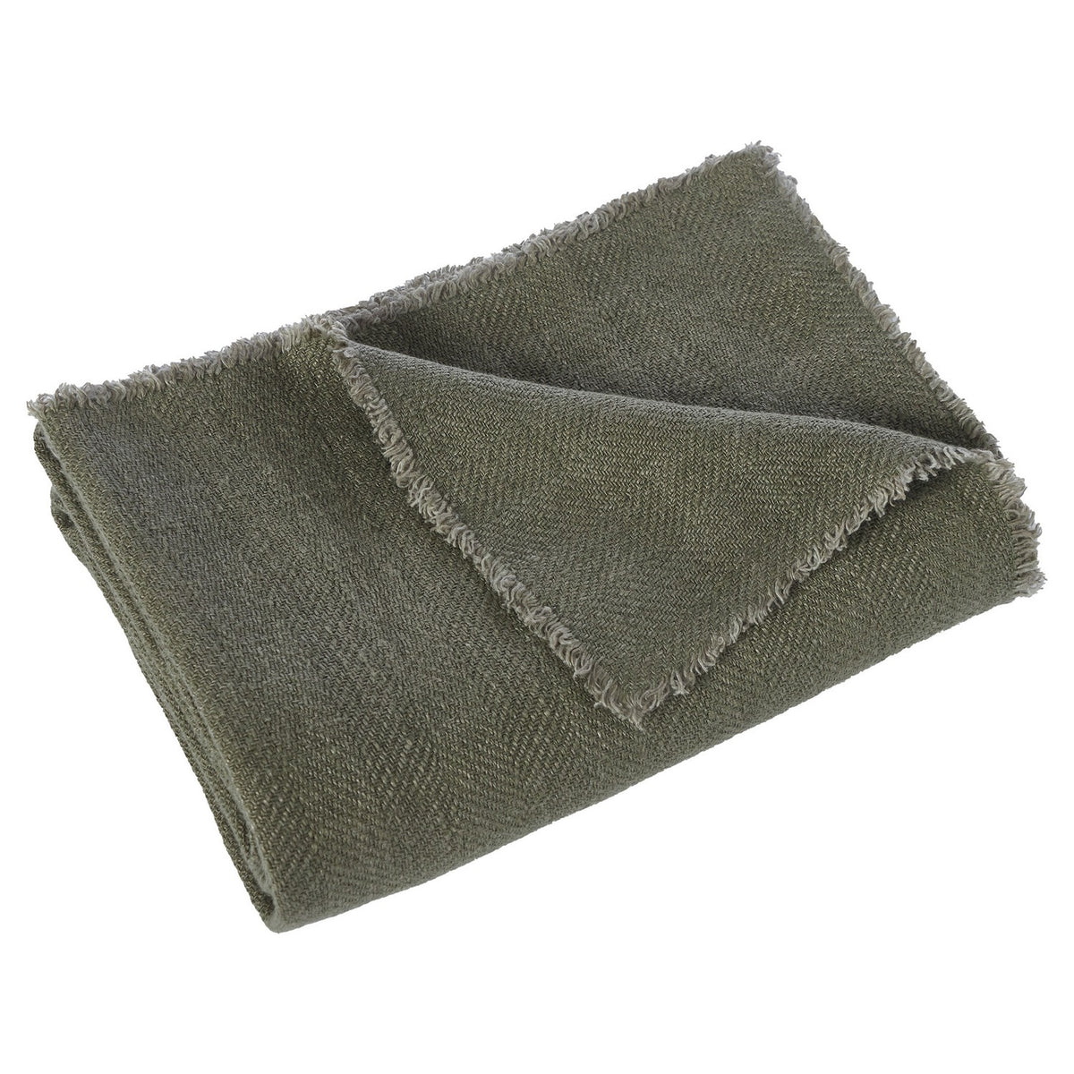 Renwil Canada - THR1014 - Blanket - Vernier - Dark Green