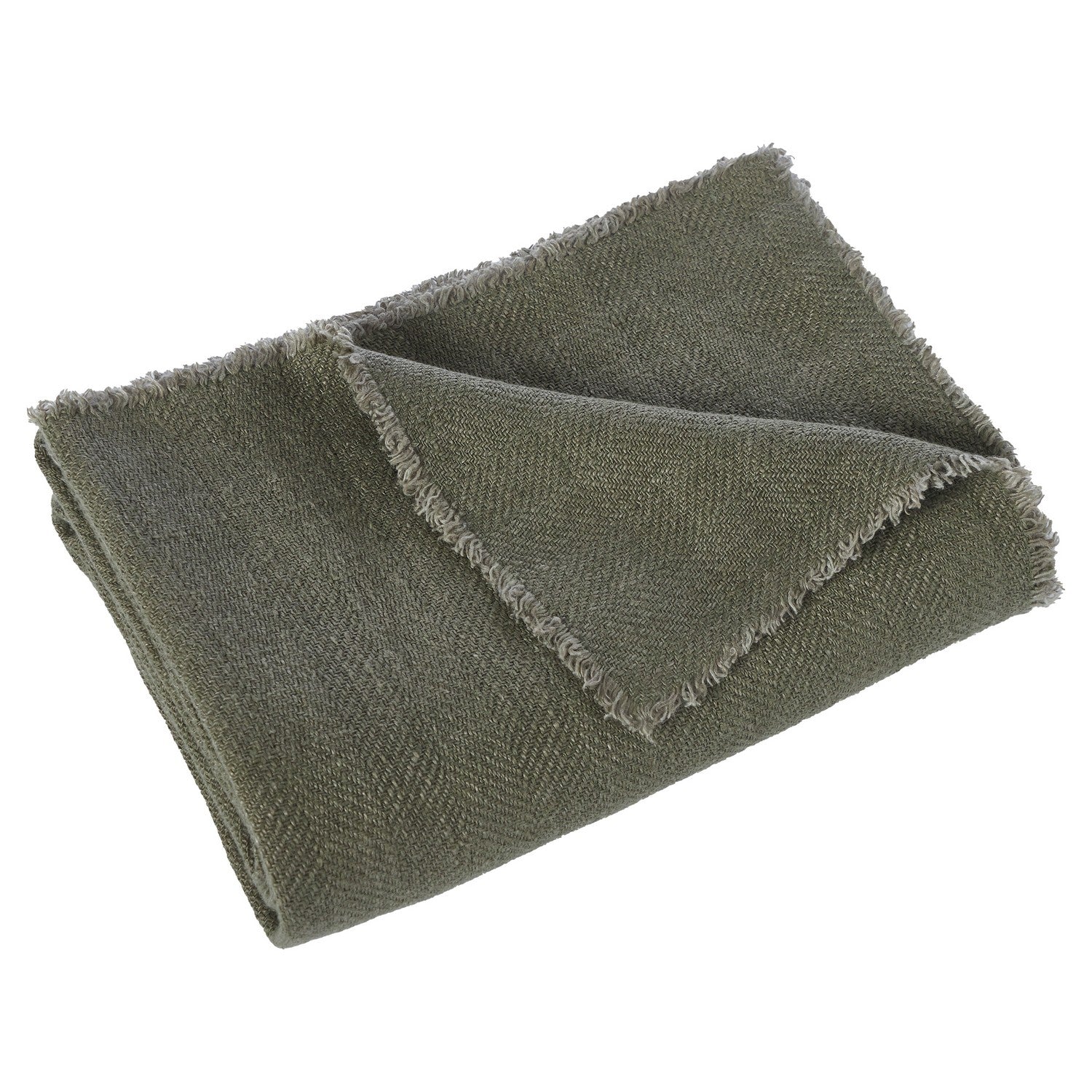 Renwil Canada - THR1014 - Blanket - Vernier - Dark Green