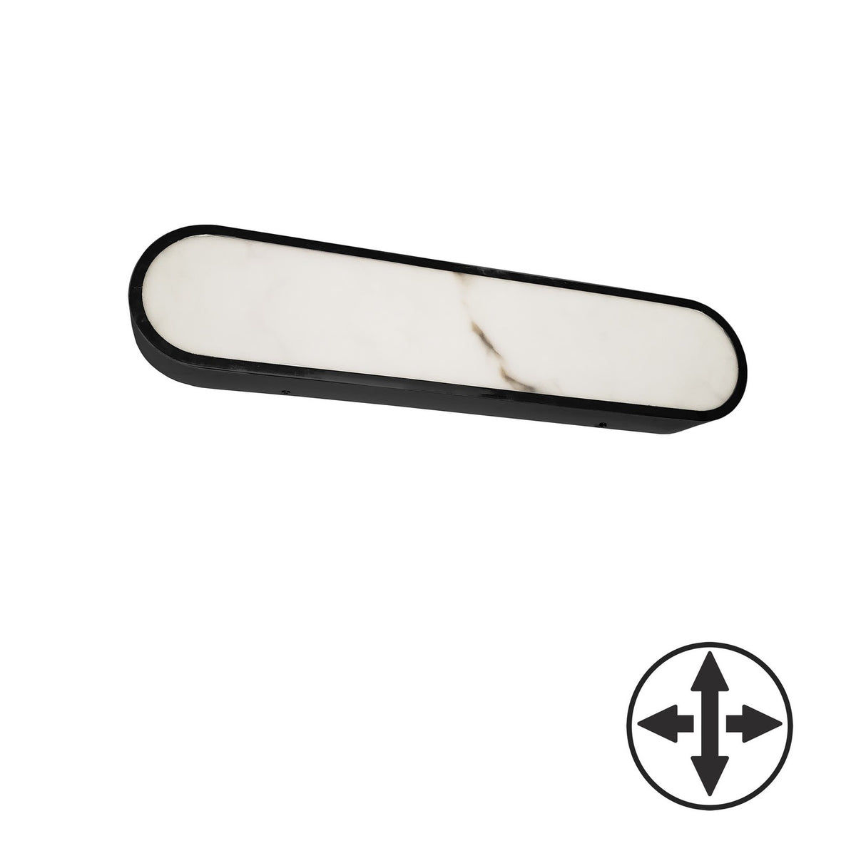 Dainolite Canada - WSH-2230LEDW-MB - One Light Wall Sconce - Walsh - Alabaster