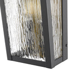 Artcraft Canada - AC8057BK - Lampe extérieure à trois lampes Murale - Pointe - Noir, Laiton