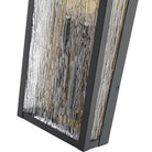 Artcraft Canada - AC8058BK - Deux lampes d'extérieur Murale - Pointe - Noir, Laiton