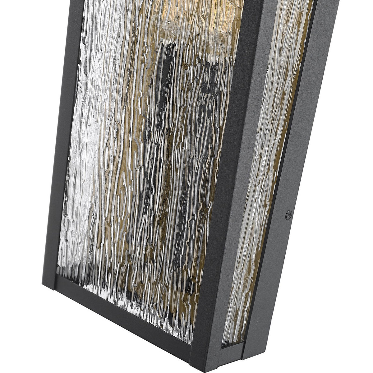 Artcraft Canada - AC8058BK - Two Light Outdoor Wall Sconce - Point - Black, Brass