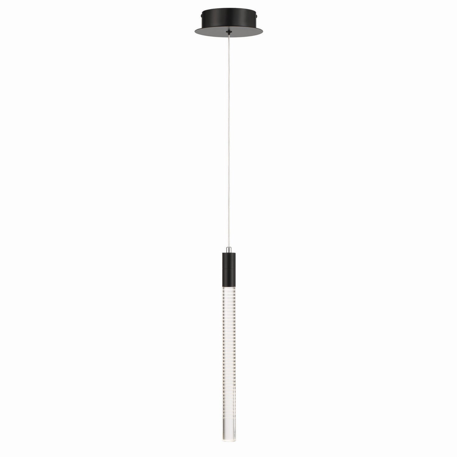 Artcraft Canada - AC12141BK - LED Pendant - Celine - Black