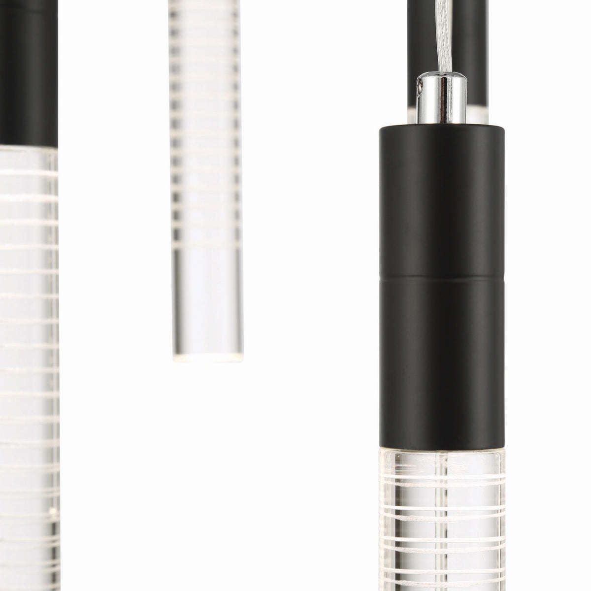 Artcraft Canada - AC12143BK - LED Chandelier - Celine - Black