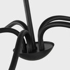 Generation Lighting Canada - GLC1205MBK - Five Light Chandelier - Abells - Midnight Black