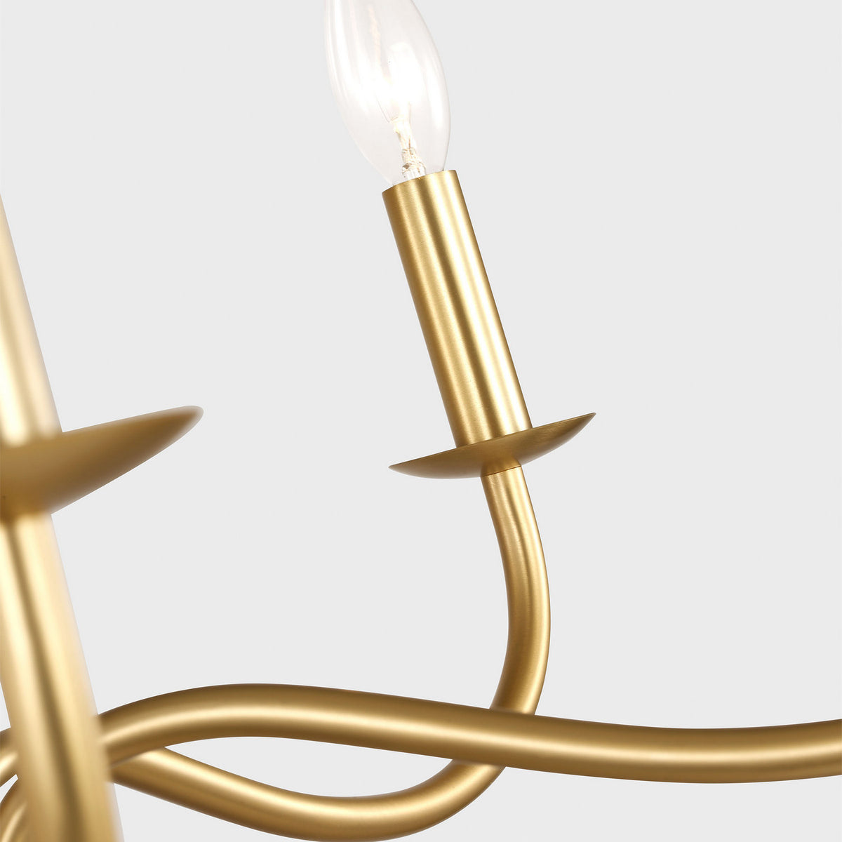 Generation Lighting Canada - GLC1205SB - Cinq lampes Suspendu - Cloches - Laiton satiné