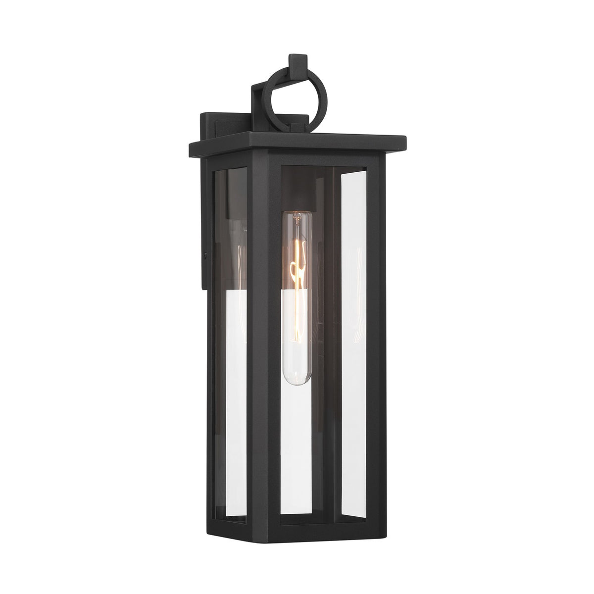 Crystorama - ED0811101MK - One Light Outdoor Wall Sconce - Boadie - Matte Black