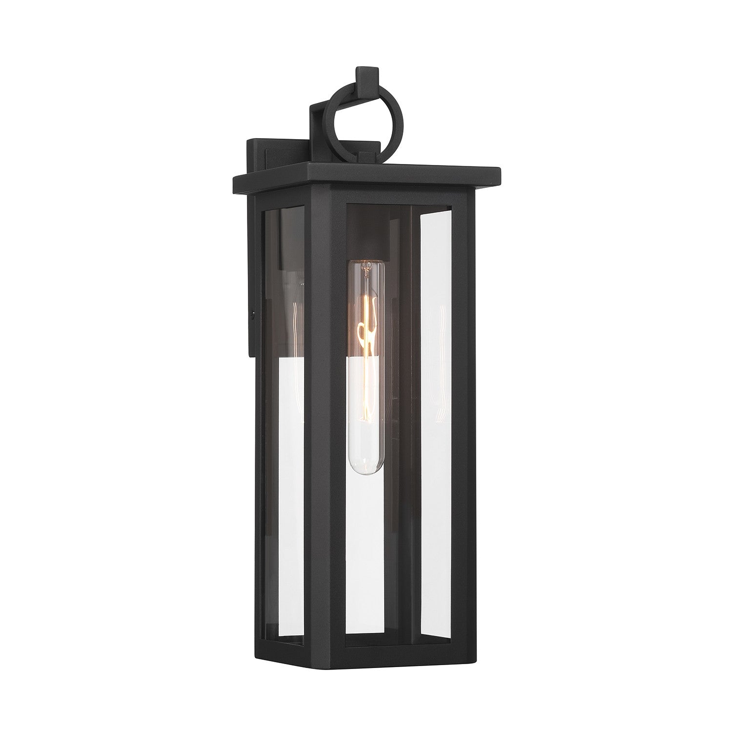 Crystorama - ED0811001MK - One Light Outdoor Wall Sconce - Boadie - Matte Black