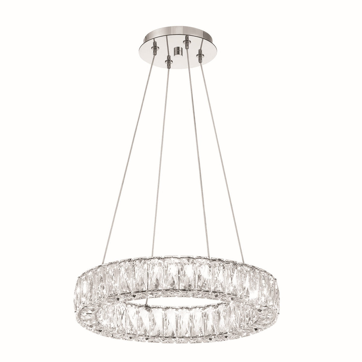Crystorama - ED3541801CH - LED Chandelier - Kinsley - Polished Chrome