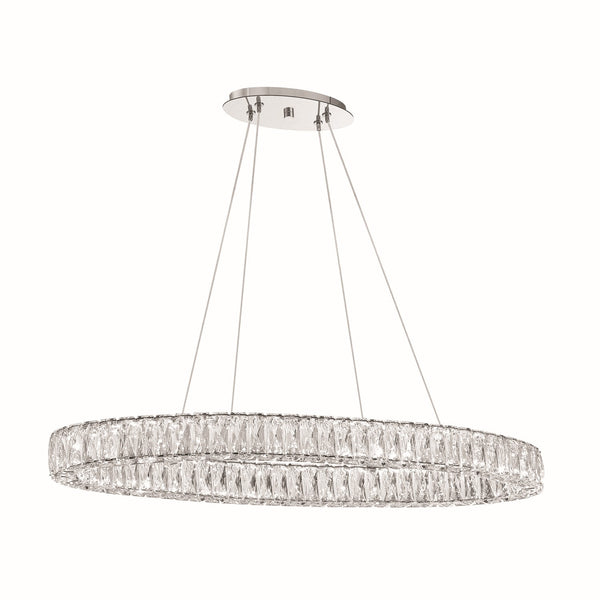 Kinsley LED Oval Chandelier