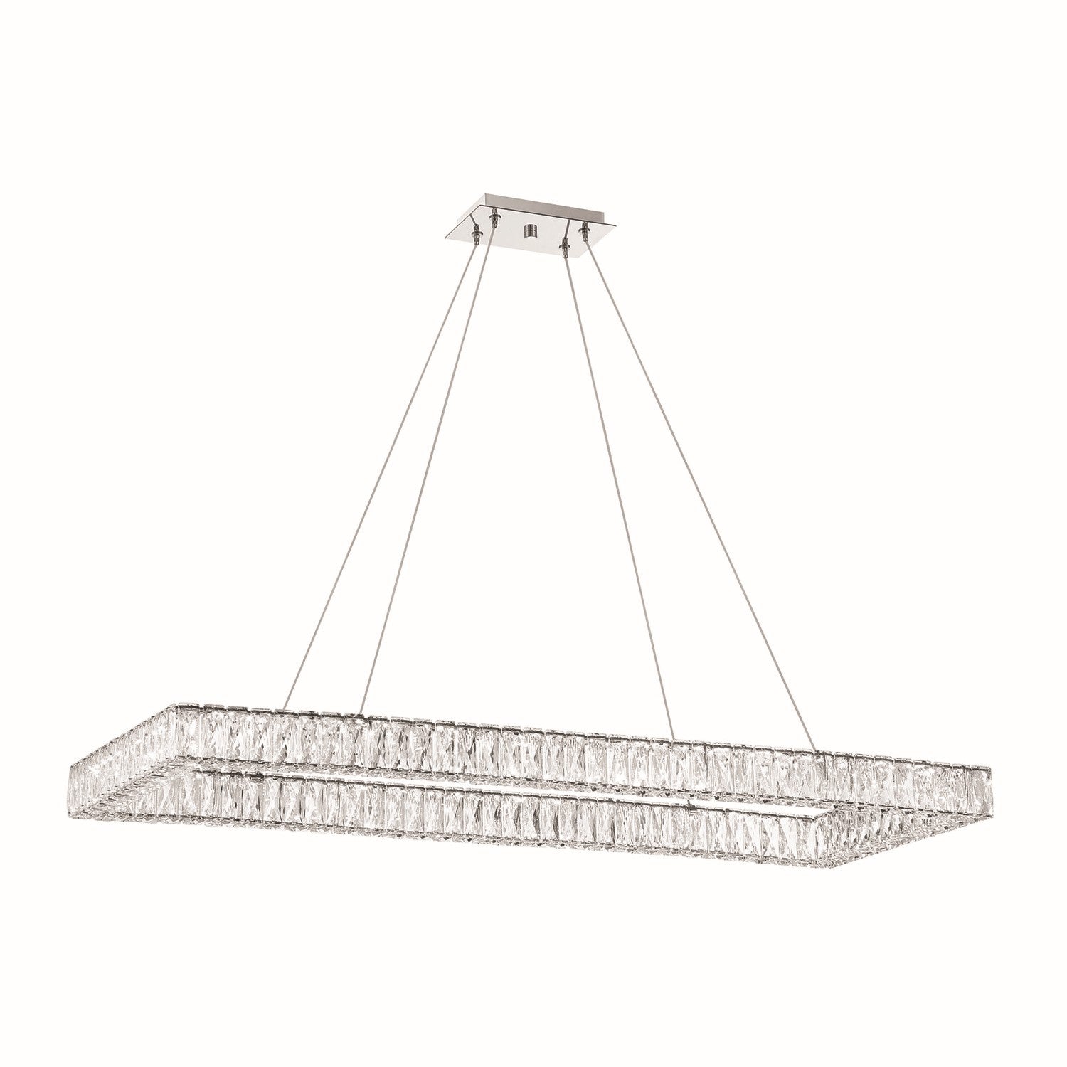 Crystorama - ED3565001CH - LED Chandelier - Kinsley - Polished Chrome