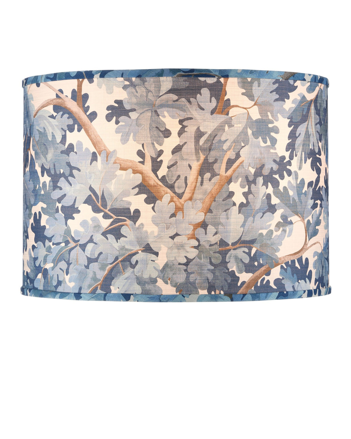 Currey and Company - 0900-6011 - Lamp Shade - Woodland - Blue / Brown / Ivory