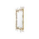 Currey and Company - 1000-0161 - Miroir - Myosotis - Transparent / Feuille d'or chinoise