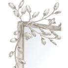 Currey and Company - 1000-0162 - Miroir - Myosotis - Transparent / Feuille d'argent