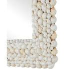Currey and Company - 1000-0164 - Miroir - Miroir carré Piddock - Blanc
