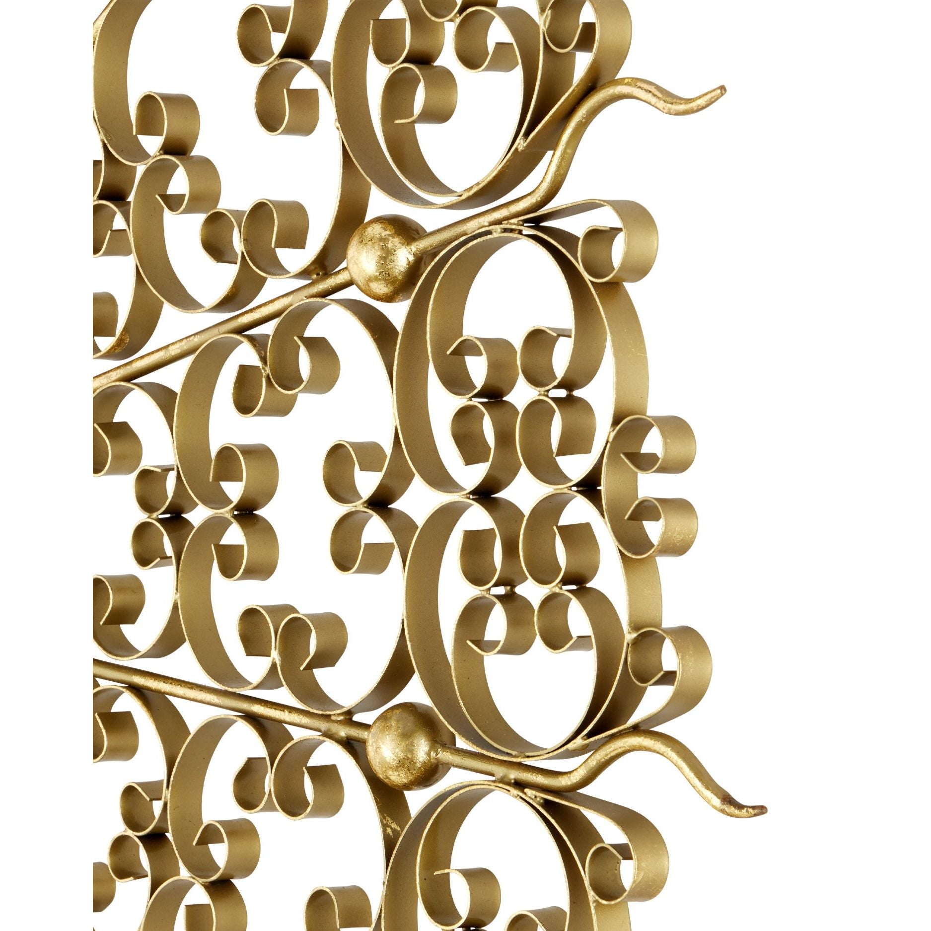 Currey and Company - 1000-0165 - Mirror - Levain Round Mirror - Gold Leaf