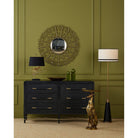 Currey and Company - 1000-0165 - Mirror - Levain Round Mirror - Gold Leaf